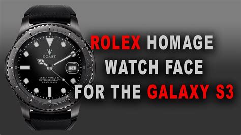 schermo rolex per samsung gear s3|Rolex Submariner on Samsung Gear S3 with custom hands.